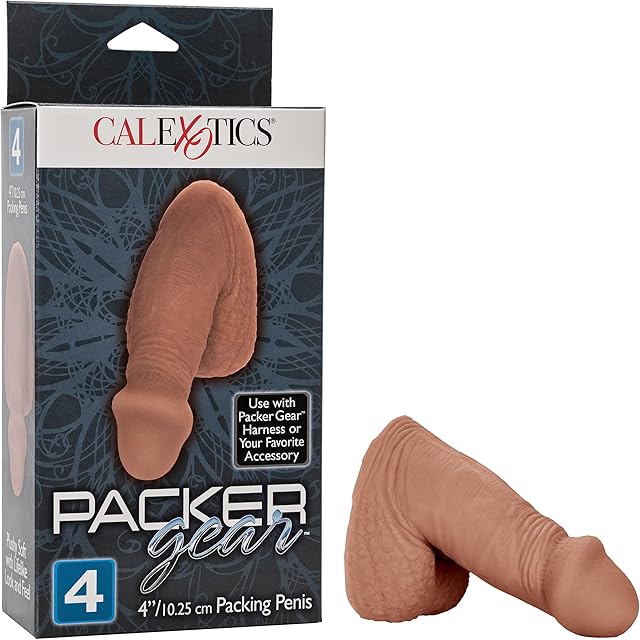 CalExotics Novelties Packer Gear Packing Penis 4 Inch/1025 Cm, Brown