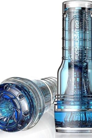 Adam and Eve Adam's Trainer by Fleshlight, Intensity Chambers to Enhance Stimulation, Male Masturbator Sex Toy, Electric Pocket Pussy Autoblow, Valentine's Day Gift for Him, 85 Inch, Clear