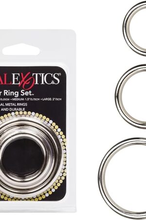 CalExotics Silver Ring, 3-Piece Set (1403-05-2)