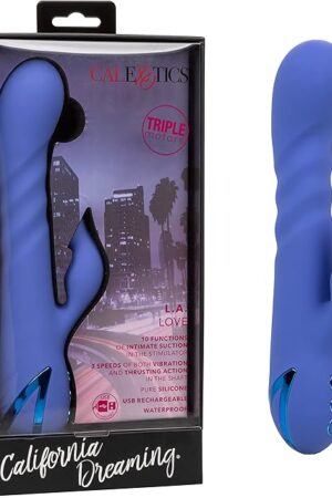 CalExotics California Dreaming LA Love Vibrator - SE-4351-12-3 Blue