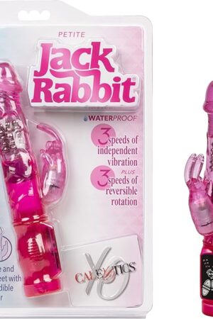 CalExotics Novelties Petite Jack Rabbit Vibrator, Pink