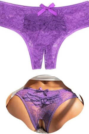Women Lace Underwear Sexy Briefs Panties Plus Size Cheeky Hipster Thong Panty S-4XL