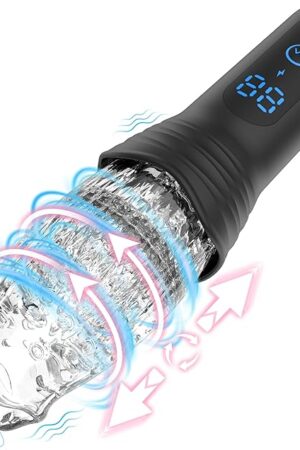Blowjobsex Machine for Men, Automatic Male Masturbator Sex Toys for Men, Male Sex Toys with 9 Thrusting & Rotating & 9 Vibrating, Mens Sex Toys Vibrating Male Stroker Pocket Pussy Adult Toys for Men