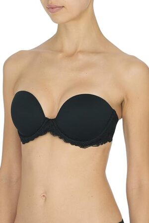 Women's Feathers Strapless Plunge Multiway Bra