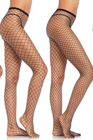womens Leg Avenue Bundle Fishnet Hosiery Assortment Costume Accessory, Assorted, One Size US