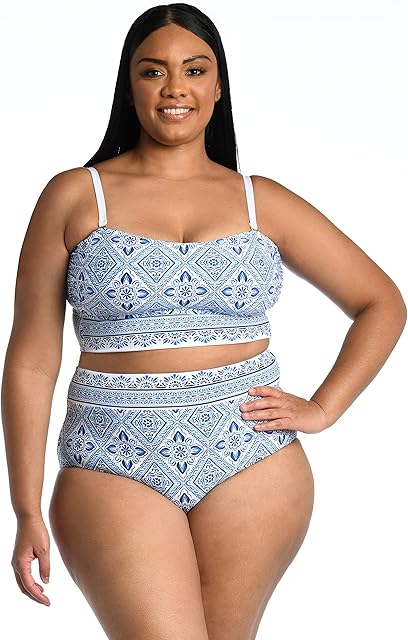 Women's Bandeau Midkini Swimsuit Top