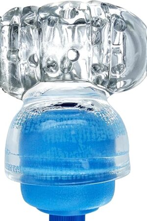 Wand Essentials Vibra Cup Masturbator Wand Attachment, Clear (AC715)