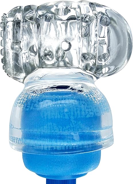 Wand Essentials Vibra Cup Masturbator Wand Attachment, Clear (AC715)