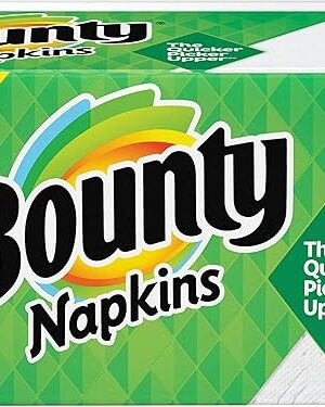 Bounty Quilted Table Napkin, 12" x 12", White