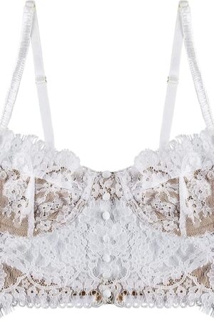 Lace Bralettes for Women Sexy Push-Up Bra Strap Lingerie