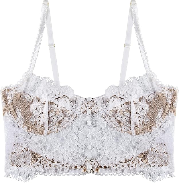 Lace Bralettes for Women Sexy Push-Up Bra Strap Lingerie
