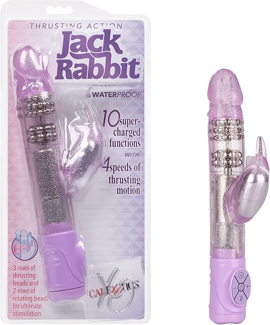 CalExotics Novelties Thrusting Jack Rabbit, Purple