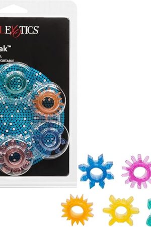 CalExotics Senso 6 Pak Cock Rings