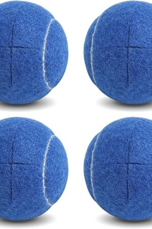 Walker Tennis Balls Precut Tennis Balls for Walkers 4PCS Walkers Legs Universal Precut Glide Balls, Heavy Duty Long Lasting Felt Pad Glide Coverings for Furniture Legs and Floor Protection