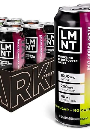 Drink LMNT Sparkling Electrolyte Drink - Variety Pack | 12-Count
