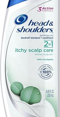 Head and Shoulders Itchy Scalp Care with Eucalyptus 2-in-1 Anti-Dandruff Shampoo + Conditioner 845 Fl Oz