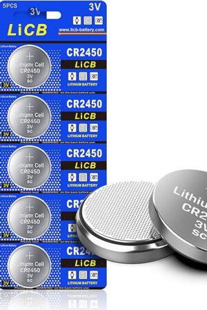LiCB 10 Pack CR2450 Battery 3V Lithium CR 2450