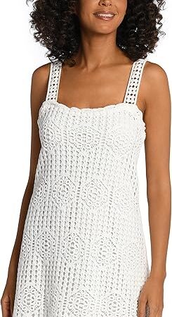 Women's Standard Sleeveless Mini Dress Swimsuit Cover Up