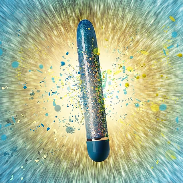Eden Adult Sex Toys - Bullet Vibrator for Females - 7 Inch - Multispeed Lipstick Vibrator Massager for G-Spot, Clitoris & Nipple Stimulation - Mini Vibrating Pleasure Toy for Women & Couples - Teal