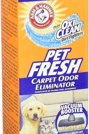 Arm & Hammer Pet Fresh Carpet Odor Eliminator Plus Oxi Clean Dirt Fighters, 112 Lb