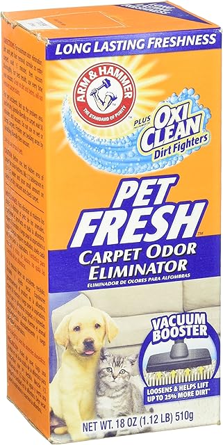 Arm & Hammer Pet Fresh Carpet Odor Eliminator Plus Oxi Clean Dirt Fighters, 112 Lb