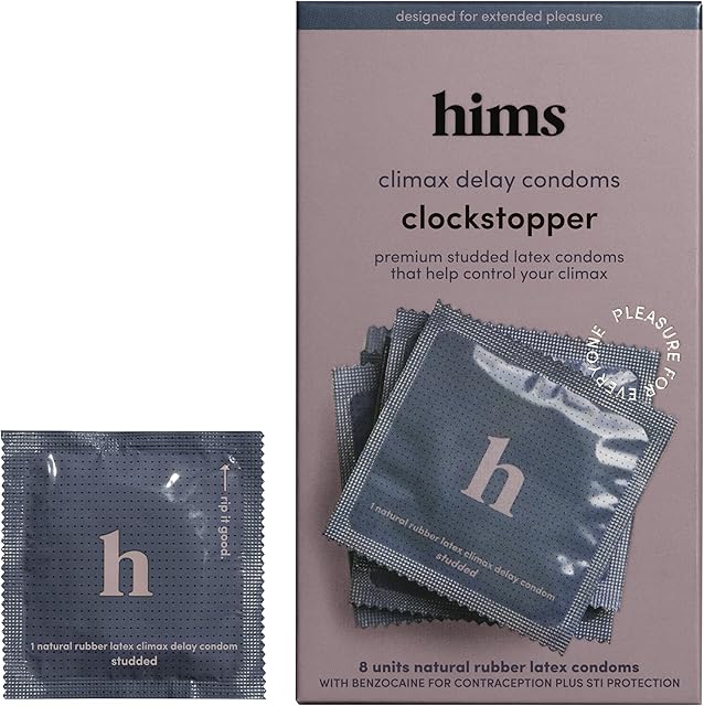 HIMS Clockstopper PEJ Condoms 8-Count