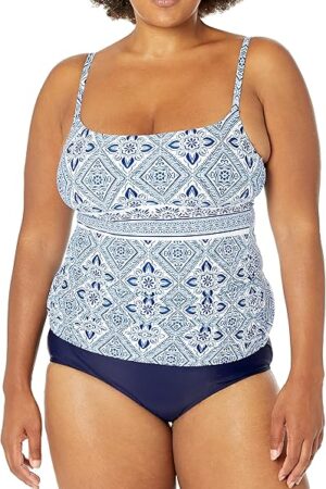 Women's Lingerie Strap Tankini Swimsuit Top