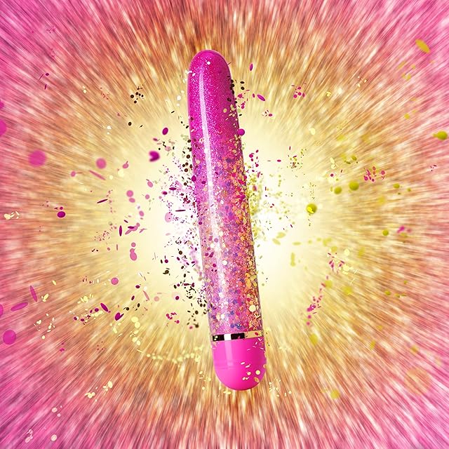 Eden Adult Sex Toys - Bullet Vibrator - 7 Inch - Multispeed Vibrating Massager for Stress Relief, Relaxation & Sore Muscles - G-Spot, Clitoris & Nipple Stimulator - Lipstick Vibe for Women - Pink