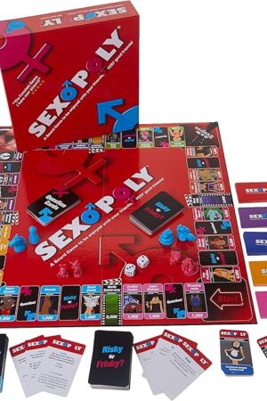 Creative Conceptions Sexopoly Party Board Game, 1130 Gram, Assorted (CRESEXOP)