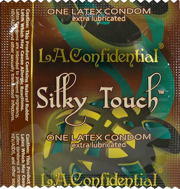L.A.Confidential Silky Touch Extra Lubricated Latex Condoms (100)