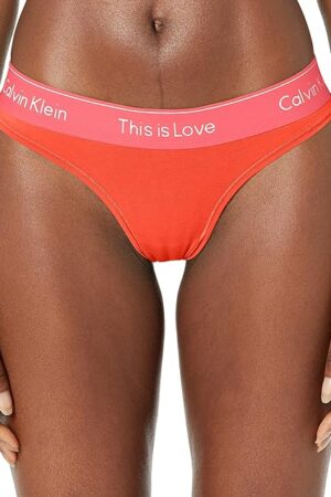 Calvin Klein Women's This is Love Modern Cotton Thong Panty