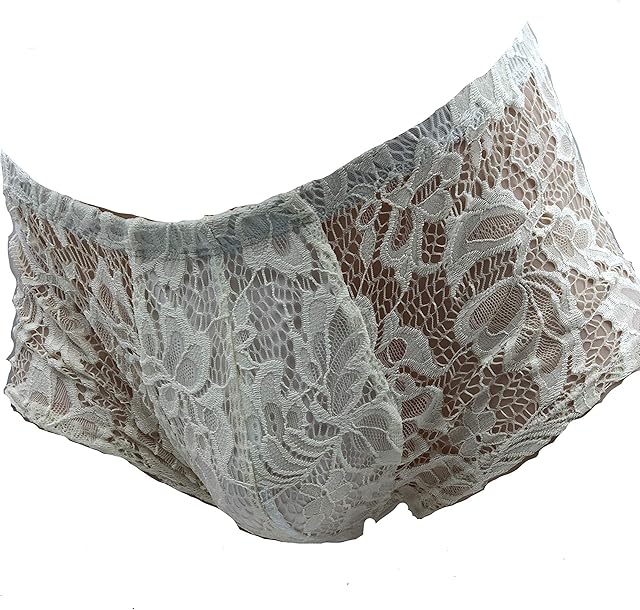 Lace Boyshorts For Women Naughty Panty Sexy Lace Shorts Cheeky Panties Boy Shorts Womens Underwear (XS-XL)