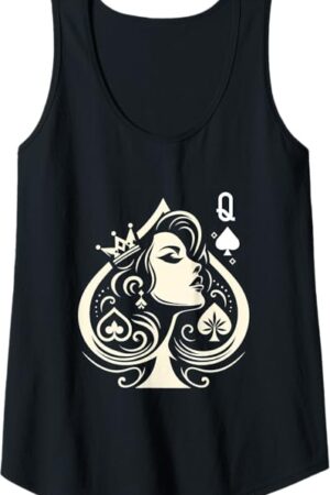 Womens Queen Of Spades Yes Daddy Sexy QOS Tank Top