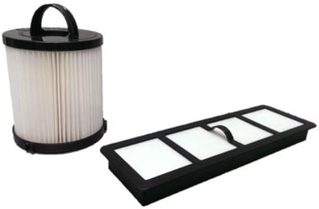 Casa Vacuums Eureka Airspeed Filter Bundle DCF21 & EF6 HEPA Exhaust Filter for Eureka Vacuum 68931A, 69963 for Air Speed Vacuum AS1000A, AS1001A, AS1004A, AS1002A, AS1041A