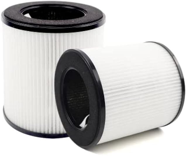 B-D02L True Filter Set, Compatible with Mooka and Koios B-D02L Purifier, 3-in-1 H13 True Replacement Filter, 2-Pack