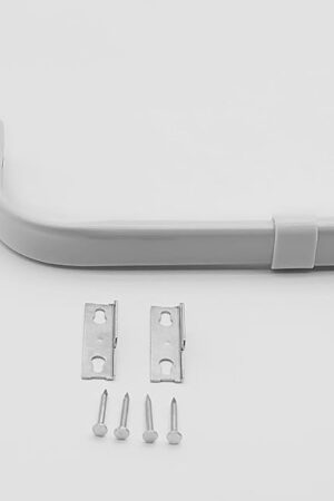 Yafa Home Fashion Heavy Duty Single Standard Adjustable Curtain Rod Hardware Included