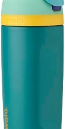 Blender Bottle Owala Kids Freesip -16oz - Stainless Steel - Splishy Splashy