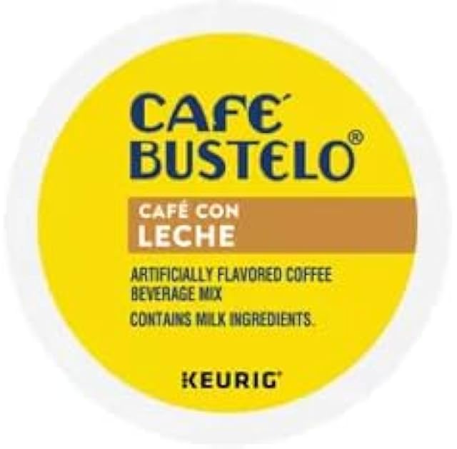Cafe Bustelo sweet & creamy cafe con LECHE