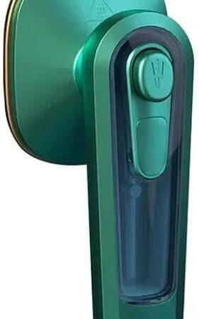 2023 Mini Portable Handheld Electric Iron - New Version, Lightweight Micro Steam Iron w/ 60ml Water Tank, Finished Just In 10 Minute (Green)