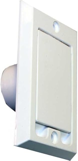 6 Pack of HAYDEN Central Vacuum Wall Inlets - White Square Door 1700-01 Vac Hose Outlet