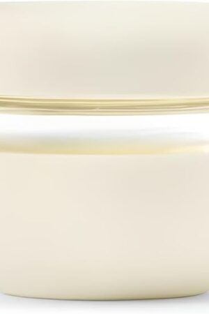 W&P Porter Seal Tight Lunch Bowl Container w/ Lid | Cream 16 Ounces | Leak & Spill Proof, Soup & Stew Food Storage, Meal Prep, Airtight, Microwave and Dishwasher Safe, BPA-Free Glass