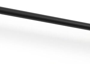 18 Inch Towel Bar for Small Bathroom, Matte Black, Thicken SUS304 Stainless Steel Towel Racks, Wall Mounted