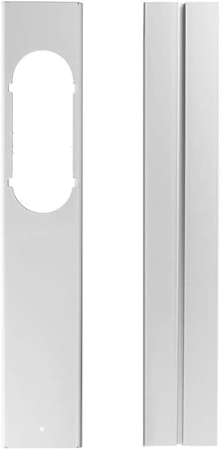 2PCS Air Conditioner Adjustable Vertical/Horizontal Window Sealing Kit Splint Baffle