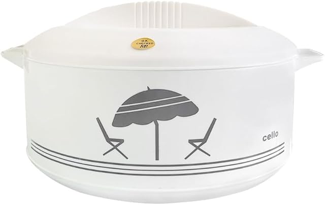Cello Chef 3500 Deluxe Insulated Hot-Pot Casserole Warmer & Cooler, 3300 ml Capacity