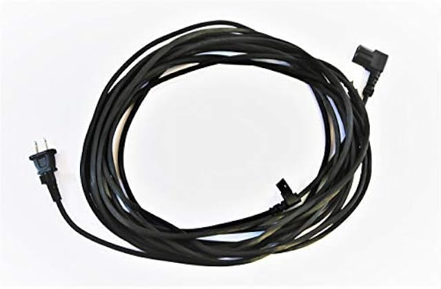 Vacuum Cleaner Replacement Cord Compatible with Kirby G3-Ultimate G Cord. 32 ft, Black
