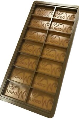 WILLY WONKA DIY Chocolate Factory Bar Casting Mold Mould 7.5'' x 3.5"