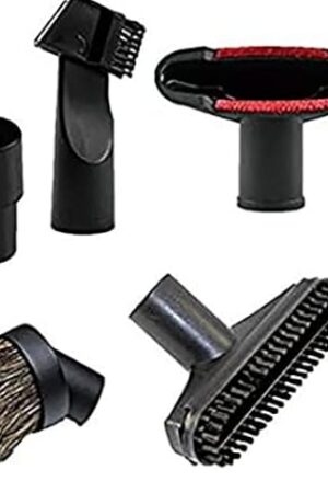 Vacuum Attachments Cleaners 1 1/4 inch to 1 3/8 inch Shop Vac Accessories Horse Hair Brush and Dusty Brush for Home
