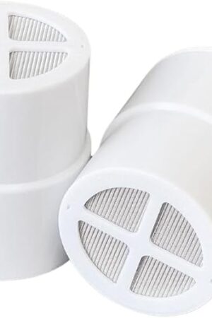 2-packs Replacement Filter Compatible For JOLIE shower filter head for Hard Water, Heavy Metals, Chlorine and Harmful Substance