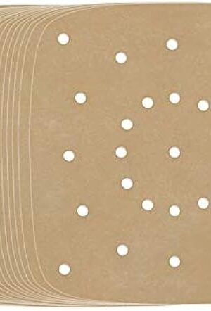 Air Fryer Parchment Paper, Set of 200, 8.5 Inch Unbleached Perforated Square Air Fryer Liner Sheets for Airfryer, Steaming Basket and More(7.5/8.5/9.5in Available)