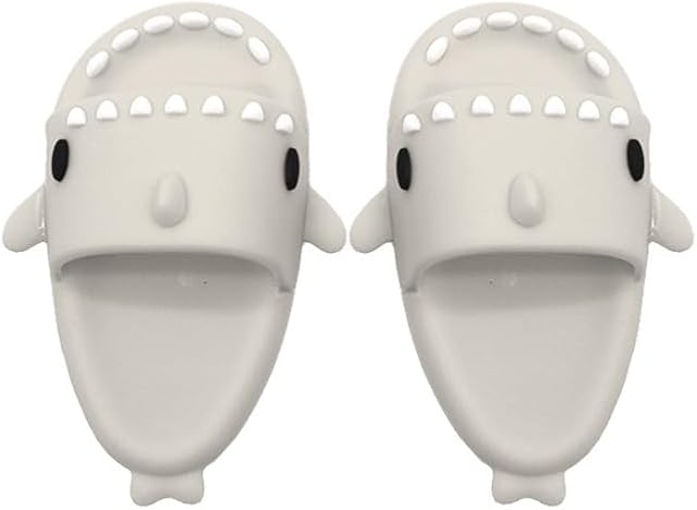 The Clothing Shark Summer Sandals for Dolls - Grey Open-Toe Slippers, Cute Accessories for Photography, Display & Collectors Age Limit 15+(No Dolls)